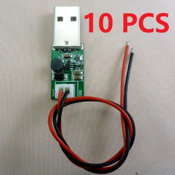 10 Шт CE017*10 Преобразователь Постоянного тока USB в Кабель xh2.54 Повышающий Модуль Усиления от 5 В до 12 В Постоянного тока Источник Питания для Солнечного зарядного устройства