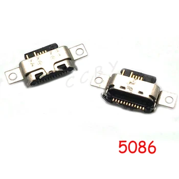 10 шт. Для Alcatel 3X 2019 5048 /3X 2020 5061 / 5 5086 Разъем для зарядки Micro USB Разъем для док-станции