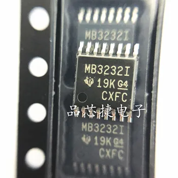 10 шт./Лот MAX3232IPWR Маркировка MB3232I TSSOP-16 От 3 до 5,5 В Двухканальный Линейный драйвер RS-232 250 Кбит/с/Приемник с Защитой от электростатического разряда
