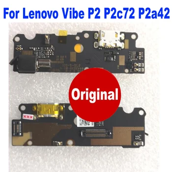 100% Оригинальный Полный IC USB Порт Для Зарядки Гибкий Кабель Micro Dock Connector Печатная Плата Для Зарядки Lenovo P2 P2C72 P2A42