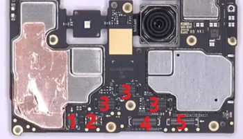 10ШТ Оригинальный Новый для Xiaomi POCO X3 Power Battery USB Зарядное устройство для зарядки ЖК-дисплея Разъем FPC на плате