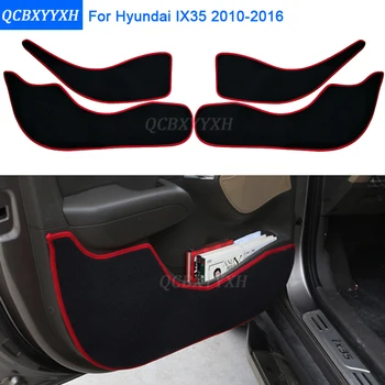 2 Цвета Протектор для стайлинга автомобилей, защитная накладка для боковых краев, защищенные дверные коврики от ударов, чехол для Hyundai IX35 2010-2016