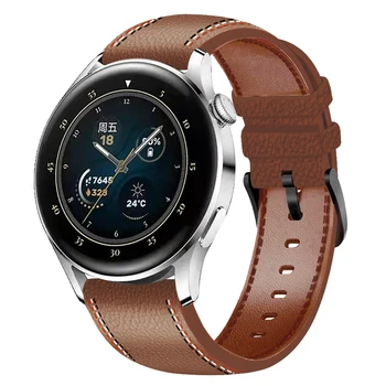 22 мм кожаный ремешок для Huawei GT3 Pro 46 мм Huawei Watch Buds honor watch GS PRO honor MagicWatch2 46 мм спортивный ремешок для часов браслет