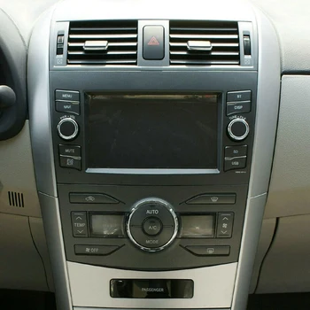 2шт Накладка на приборную панель для Toyota Corolla Altis 2009 2010 2011 2012 2013 Комплекты для укладки автомобилей с центральным управлением
