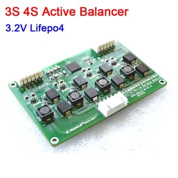 3S 4S 3,2 V Lifepo4 индуктивная батарея Активный Эквалайзер Модуль Балансировочной платы 12V Литиевая батарея защита Балансировочная плата