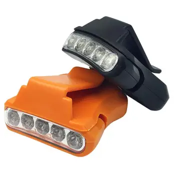 5 светодиодных фар, крышка с возможностью поворота на 90 градусов, свет для шляпы, свободные руки, яркий головной фонарик, фонарь для кемпинга, велосипедное снаряжение