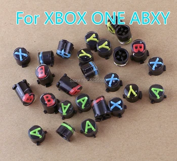 50 комплектов запасных частей для замены комплекта кнопок для беспроводного контроллера Microsoft XBOX ONE Геймпад xboxone ABXY Set Аксессуары