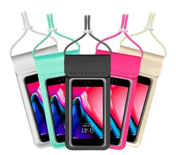 6.0 Водонепроницаемый чехол для телефона с сенсорным экраном, сухая сумка для дайвинга с шейным ремнем для iPhone Xiaomi Samsung Meizu