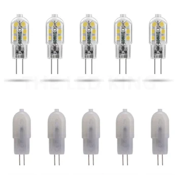 6/10/20шт Высококачественный G4 LED Blub AC 220V AC / DC12V Сменная Галогенная лампа 3 ВТ Кукурузная SMD Супер Яркая светодиодная лампа