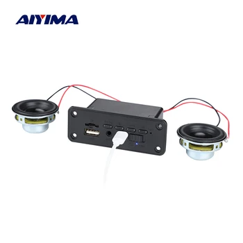AIYIMA Bluetooth-совместимый Усилитель Мощности MP3-Декодер Поддержка USB TF Радио AUX Декодирование Мини Аудио Портативный Динамик BT