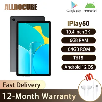 Alldocube iPlay50 планшет UNISOC T618 Восьмиядерный Android 12 6 ГБ ОЗУ 64 ГБ ПЗУ LTE Телефонная панель iPlay 50 google