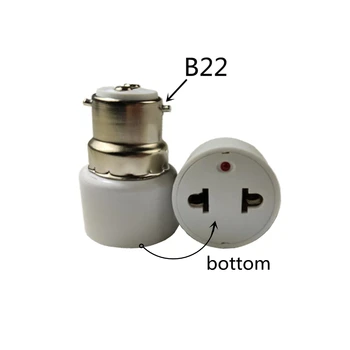 B22 преобразователь держателя лампы в гнездо B22 головки лампы B22 преобразователь держателя лампы в вилку B22 преобразователь держателя лампы в гнездо B22 головки лампы