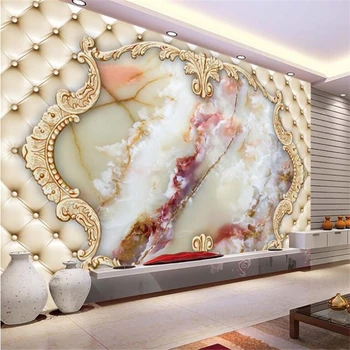 beibehang фотообои Европейская имитация мрамора фотообои в рулоне спальня 3d настенные обои для гостиной