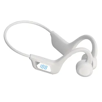 Bluetooth 5.1 Наушники с костной проводимостью, Беспроводные наушники, спорт на открытом воздухе, Фитнес, гарнитура для бега, Водонепроницаемые наушники-вкладыши, защищающие от пота