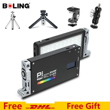 Boling BL-P1 RGB P1 2500 K-8500K Dimmable Полноцветный светодиодный Видеосигнал Для Фотосъемки Видеостудии DSLR Camera Light для Видеоблогинга в прямом эфире
