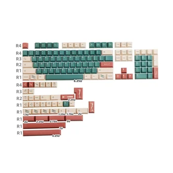 GMK Clone Keycap Keyboard Set Marmoreal PBT 140 Клавиш Вишневая Сублимация С Высоким Содержанием Красителя Для Механической Клавиатуры MX Switch