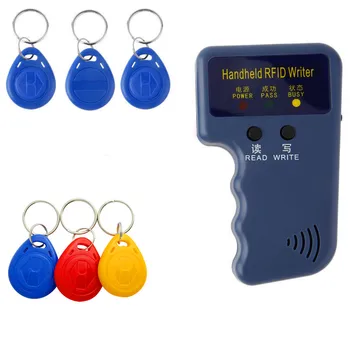 id125 кГц Ручной RFID-Считыватель Считывателей Копировальный Аппарат Дубликатор Идентификационных Меток Card Copier T5577 EM4305 Брелок для Ключей с Повторяющимся типом Стирания