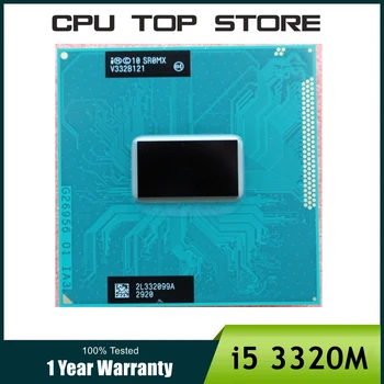 Intel Core i5-3320M i5 3320M SR0MX с частотой 2,6 ГГц Используется Двухъядерный Четырехпоточный процессор 3M 35W Socket G2 / rPGA988B