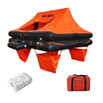 ISO9650-1 Спасательный плот для отдыха на яхте на 4 человека с чемоданом или канистрой
