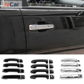 JeCar ABS, автомобильные украшения для наружных дверных ручек, защитный чехол, наклейки для автомобильных аксессуаров 4Runner 2017 up
