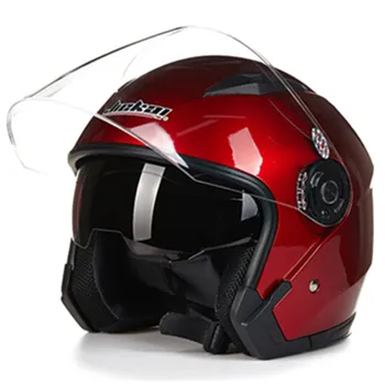 JIEKAI JK-512 Мотоциклетный Шлем с двумя Объективами, Педальный Мотоцикл, Шлем для Мотокросса, Защита для путешествий на открытом воздухе, Защитный Колпачок Для верховой езды, Capacete
