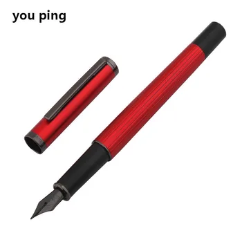 Jinhao 88 Красных цветов Бизнес-офисная авторучка Студенческие школьные канцелярские принадлежности Чернильные ручки