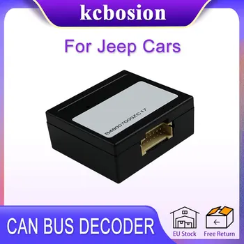 Kcbosion Автомобильный радиоприемник Canbus Box усилитель декодер для Jeep Cherokee Wrangler Compass Renegade Caliber Rambler Cars 2 Din