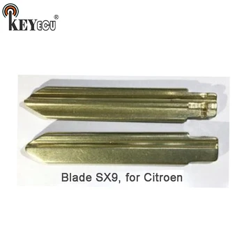 KEYECU 25x KEYDIY Универсальные пульты дистанционного управления Flip Key Blade SX9, для Citroen Elysee