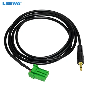 LEEWA Автомобильный 3,5 мм Разъем AUX-IN Аудиокабель Для Honda Fit/Jazz Extension CD Radio AUX Wire Adapter #CA6833