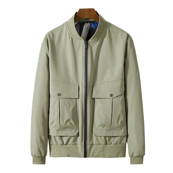 M-10XL Плюс размер Мужская куртка Высококачественная ветрозащитная водонепроницаемая куртка Дышащая Удобная походная куртка-бомбер Мужская одежда