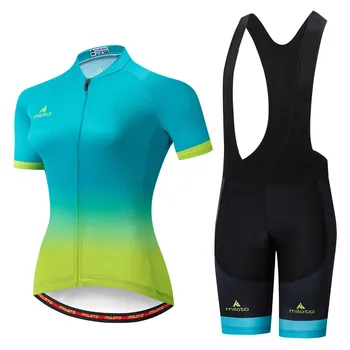 MILOTO НОВЫЙ комплект велосипедной майки 2020 года Женская одежда для горных велосипедов Летняя Велосипедная одежда Комплект для велоспорта Maillot Conjunto Ropa Ciclismo