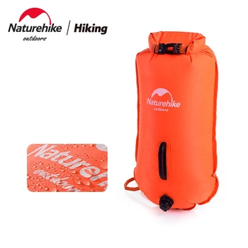 Naturehike Двойная подушка безопасности для плавания, надувная водонепроницаемая сумка для подводного плавания, пляжная сумка для дрейфа, сумка для плавания на открытом воздухе, поплавок