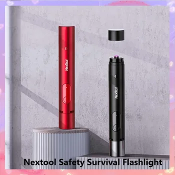 Nextool Lightning Arc для самозащиты, звуковая сигнализация, фонарик для выживания, многофункциональный фонарик