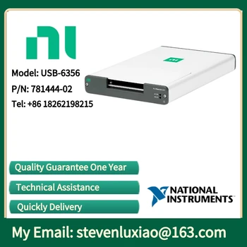 NI USB-6356 781444-02 8- way AI (16 бит, 1,25 МС/с), 2-way AO (3,33 МС /с), 24-way DIO, многофункциональное устройство ввода-вывода USB