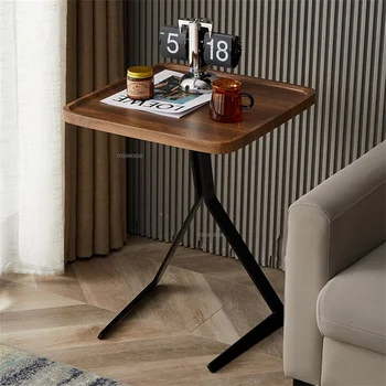 Nordic simple home hotel homestay небольшой приставной столик стол для мебели в гостиной диван угловой столик квадратный креативный журнальный столик