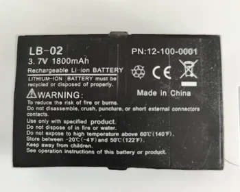PN: 12-100-0001 LB-02 Литий-ионный аккумулятор 3,7 В 1800 мАч (новый, оригинальный)