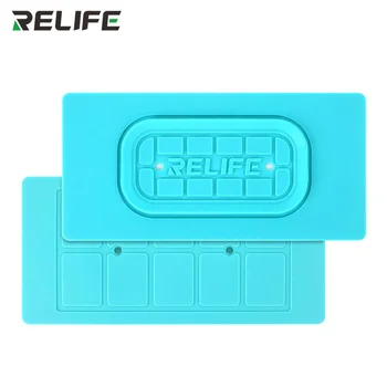 RELIFE SS-004S 7-дюймовая универсальная присоска для всех ЖК-сепараторов, нагрев экрана телефона, фиксированный коврик для чистки при вдыхании, Ремонтный коврик