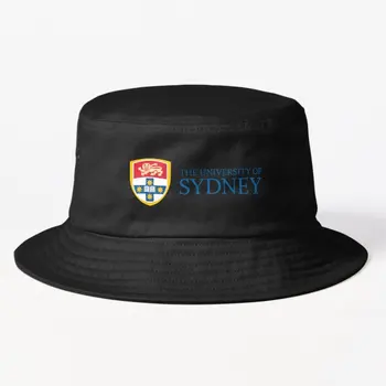 The University Of Sydney Австралия My Bucket Hat Boys Sport Fish Мужские солнцезащитные Летние женские в стиле хип-хоп Весна
 Черный однотонный цвет