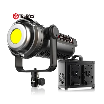 TOLIFO 500 Вт 1000 Вт 1500 Вт 2000 Вт Профессиональный светодиодный видеосвет, пленочный свет, фотооборудование, студийное освещение 5600 К 3200 К