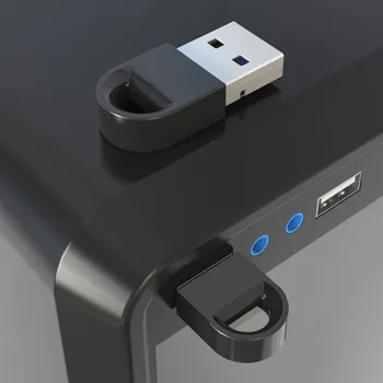 USB-адаптер без привода, совместимый с Bluetooth 5.1, поддержка нескольких беспроводных подключений Win7/8/8.1/10/11 для мыши, клавиатуры, гарнитуры