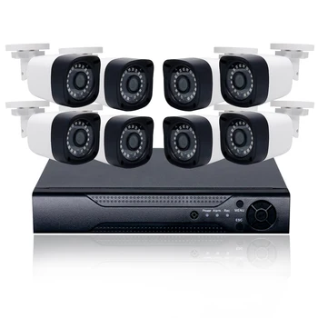 WESECUU самая продаваемая 2-мегапиксельная система видеонаблюдения XVR xvr 8-канальная система видеонаблюдения камера безопасности AHD аналоговая камера