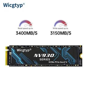Wicgtyp SSD M2 NVMe 256 ГБ 512 ГБ 1 ТБ 2 ТБ Ssd Жесткие Диски M.2 NVME PCIe 3,0 Внутренний Твердотельный Накопитель Для Настольного Ноутбука MSI Asro