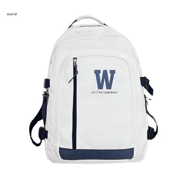 X7YA Женский повседневный рюкзак с принтом для девочек, рюкзак для подростков, Школьный рюкзак для колледжа, Дорожная сумка для книг