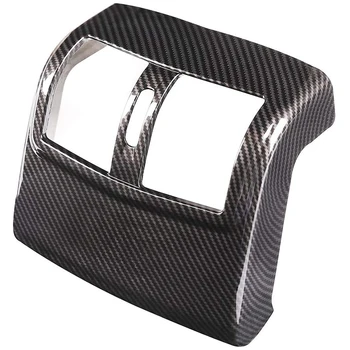 АБС-карбоновое волокно, Наклейка для отделки задней крышки вентиляционного отверстия кондиционера, Аксессуары для Mercedes Benz W212 E-Class 2012-2015