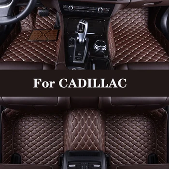 Автомобильный Коврик HLFNTF Full Surround На заказ Для Cadillac CTS (2 двери/4 двери) CTS-V CT5 Seville XT4 ELR Автомобильные Аксессуары