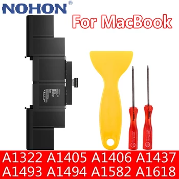 Аккумулятор для ноутбука NOHON MacBook Pro 15 13 Air 11 Дюймов A1466 A1278 A1425 A1502 Аккумуляторы для ноутбуков A1322 A1405 A1406 A1582 A1618