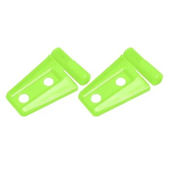 Аксессуары для отделки петель капота для Wrangler JK и 2007-2017 (зеленый)
