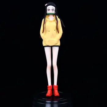 Аниме-фигурки Demon Slayer Камадо Незуко Сексуальная Стоячая поза Gk Fashion Modeling Коллекционные модели игрушек для детей Рождественский подарок