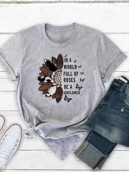 Бабочка Сладкий тренд, Милые футболки с графическим принтом, одежда с принтом, модная женская летняя футболка с коротким рукавом, футболка-топ