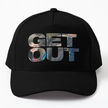 Бейсбольная кепка Get Out, Уличная шапка с принтом 